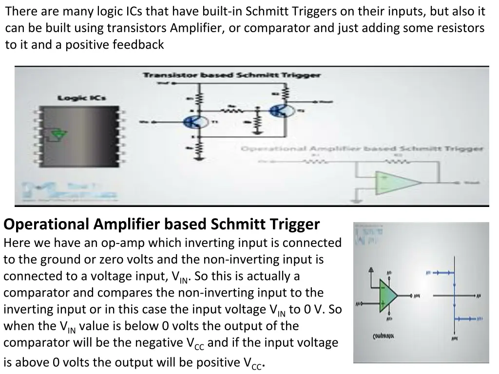 there are many logic ics that have built