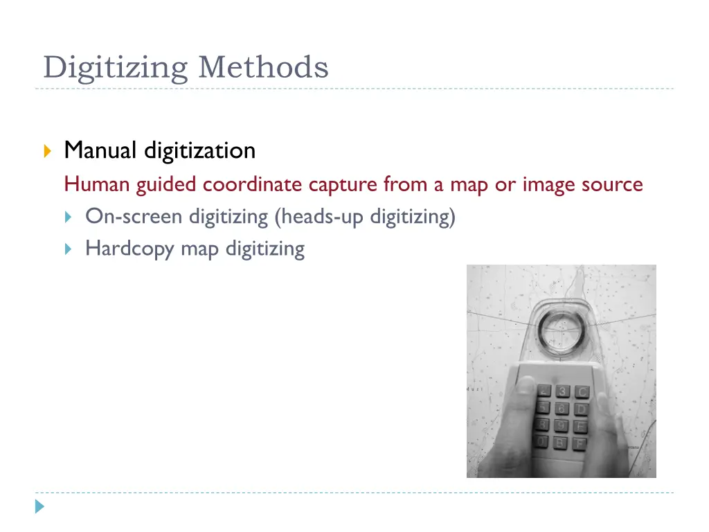 digitizing methods