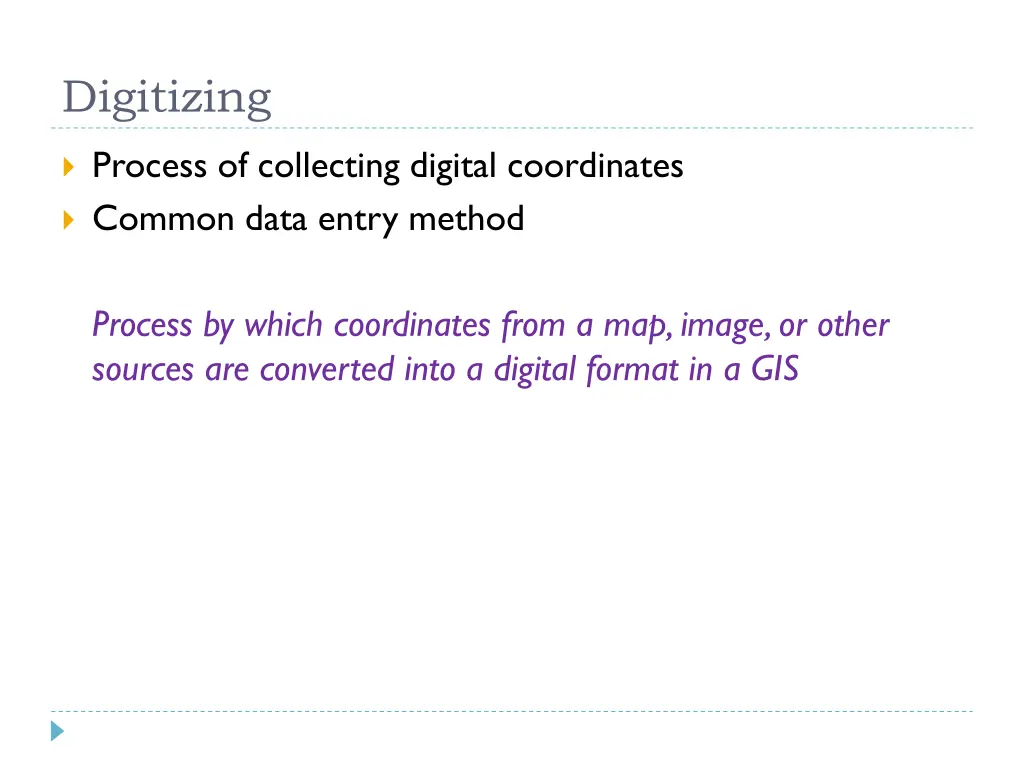 digitizing