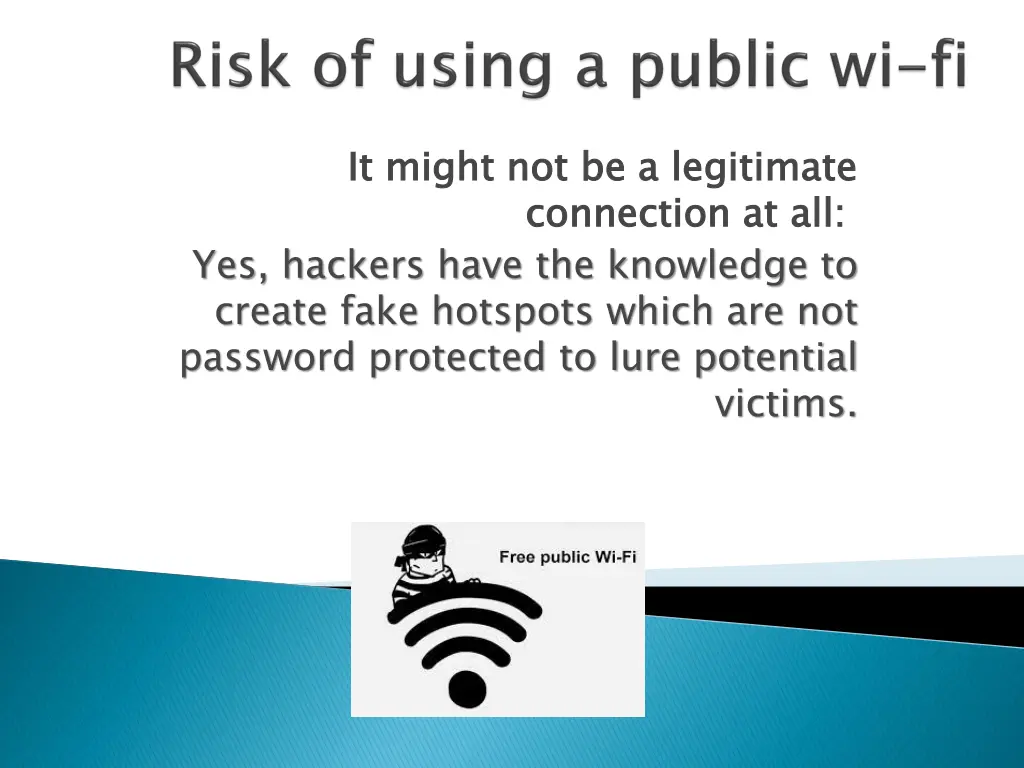 it might not be a legitimate connection