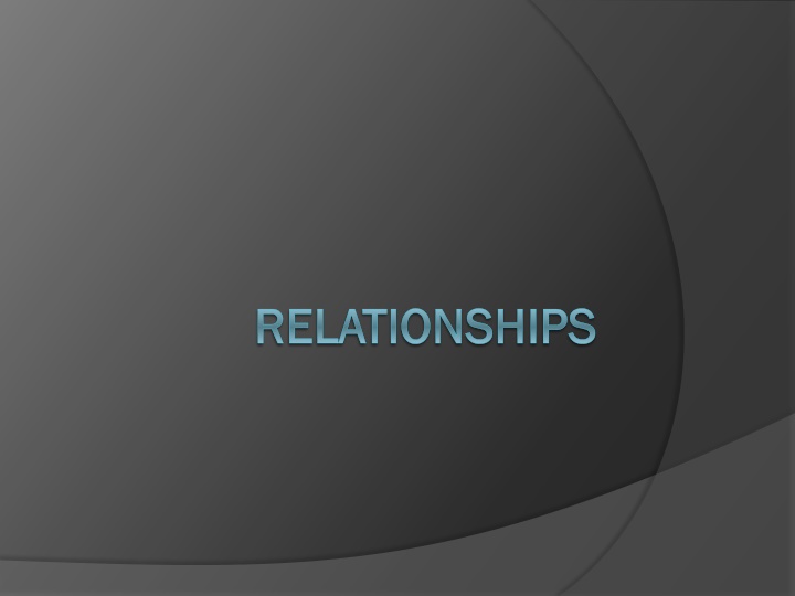 relationships relationships