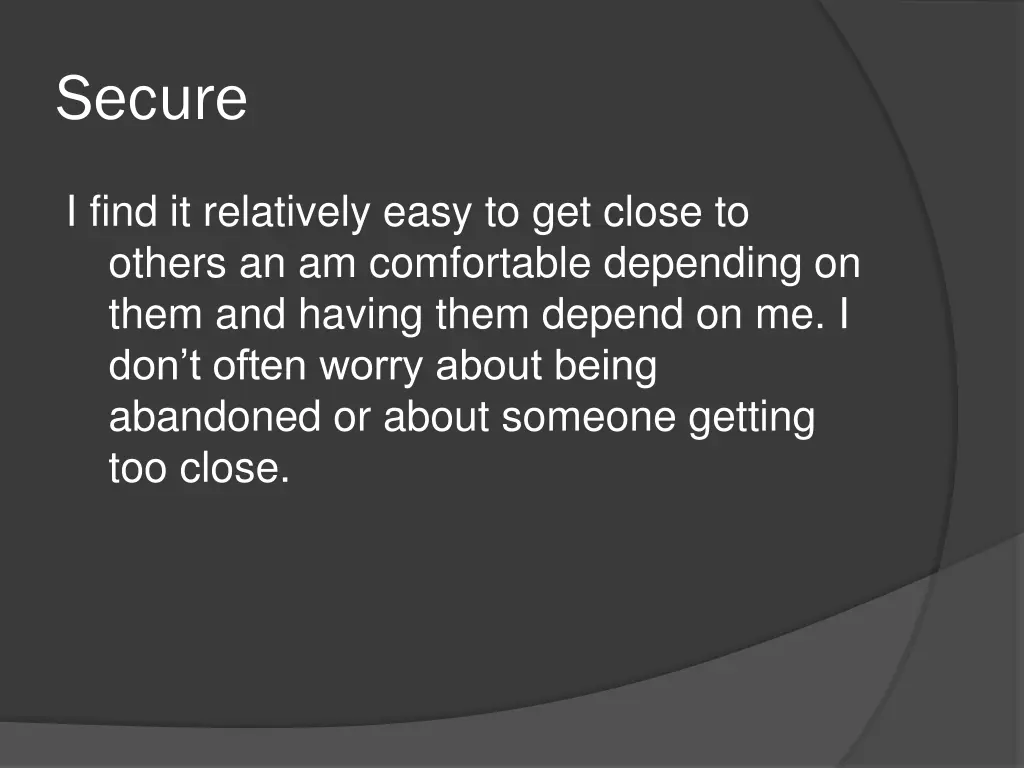 secure