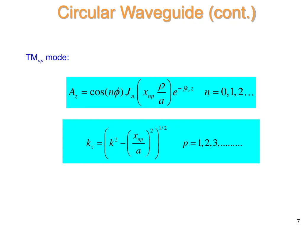 circular waveguide cont 4