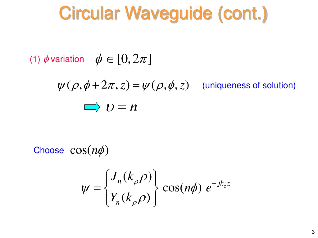 circular waveguide cont