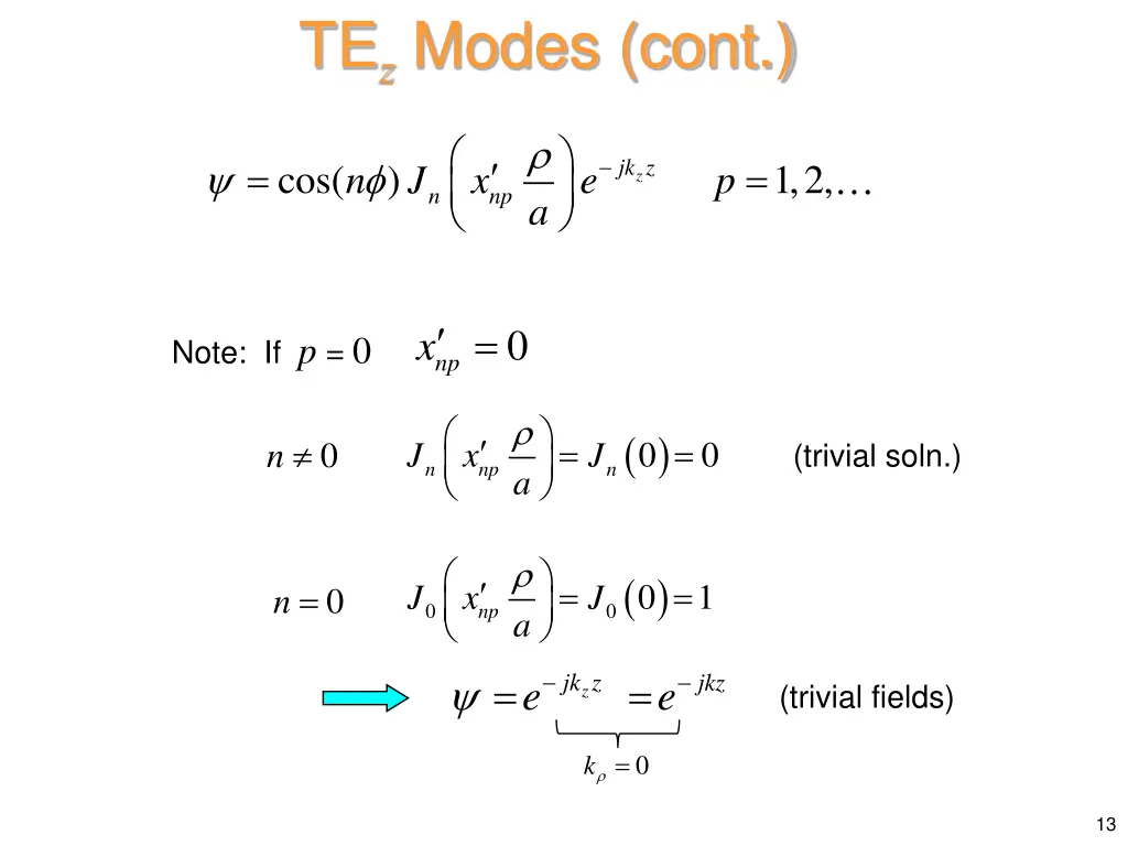 te z modes cont 2