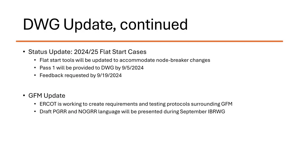 dwg update continued