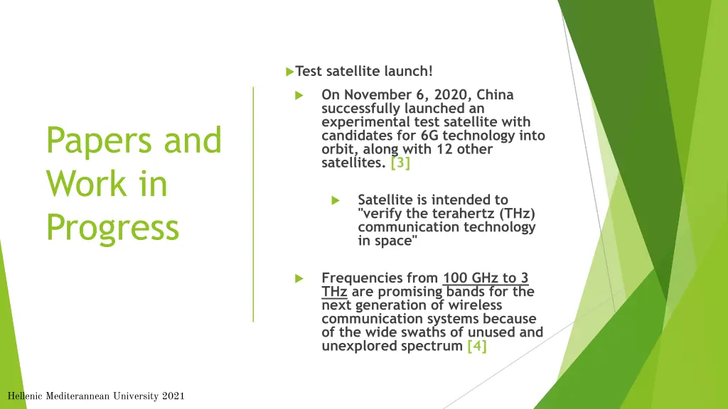 test satellite launch