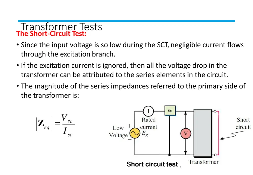 transformer tests 1