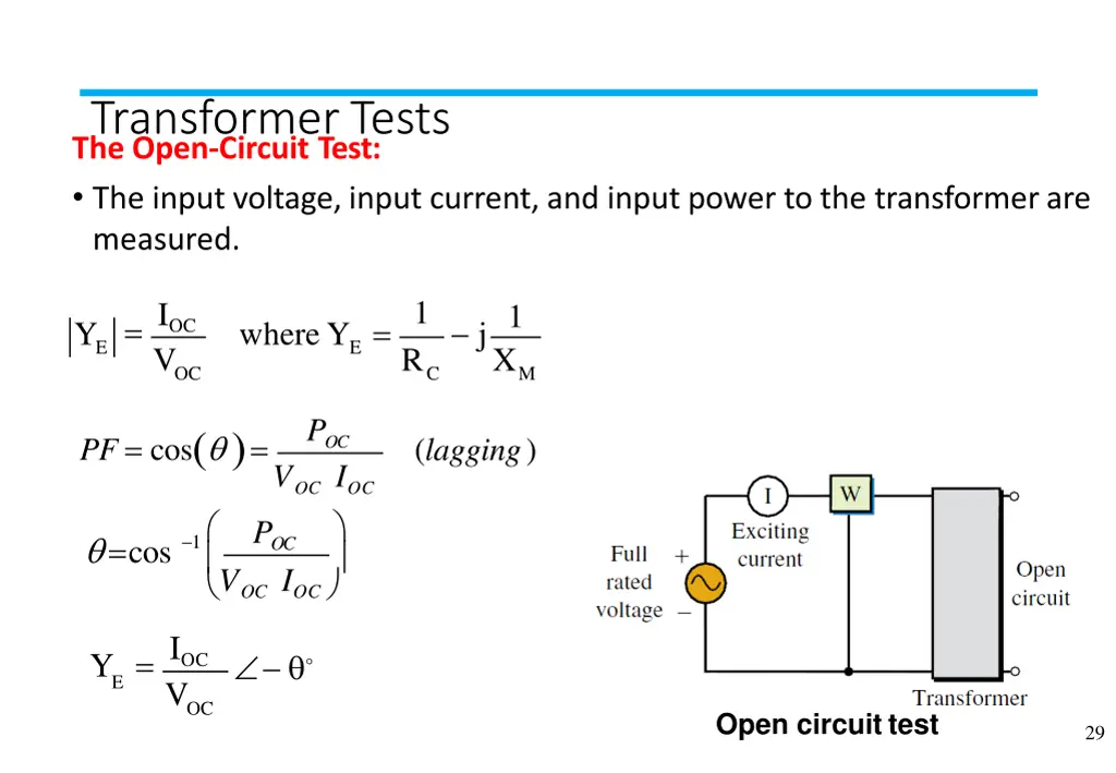 transformer tests 5