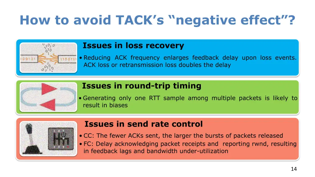 how to avoid tack s negative effect