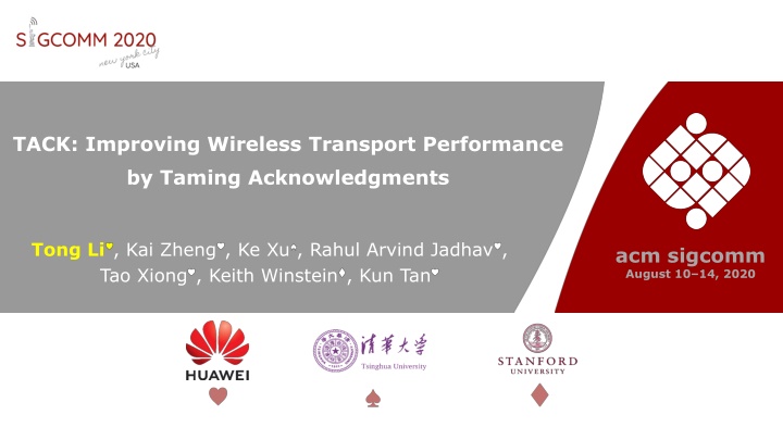 tack improving wireless transport performance