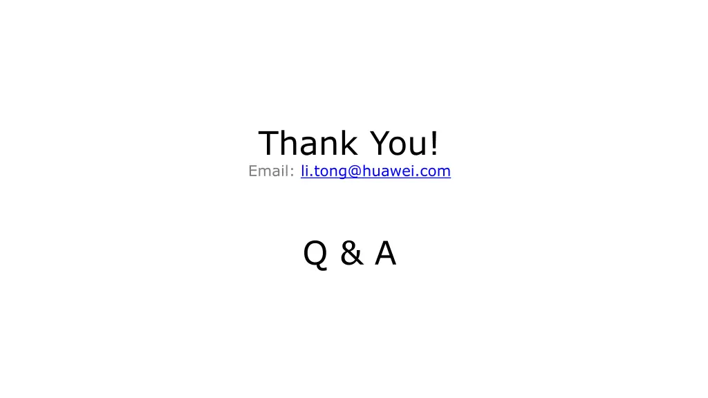 thank you email li tong@huawei com