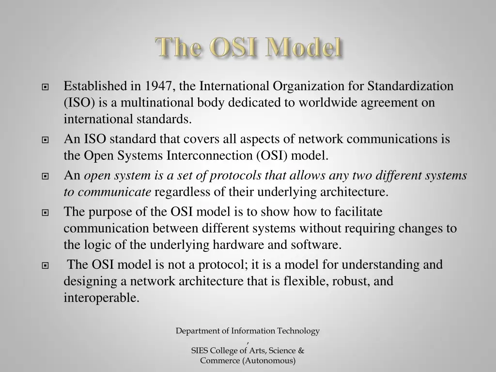 established in 1947 the international