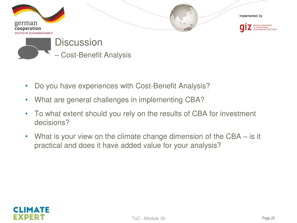 discussion cost benefit analysis