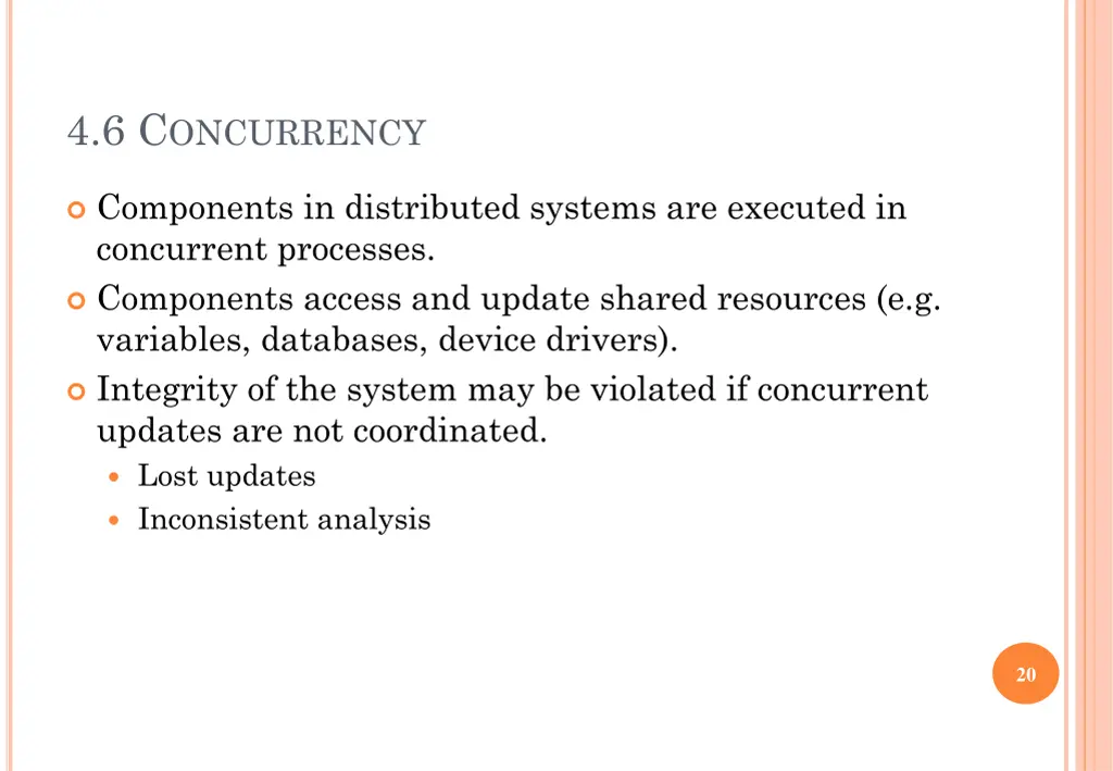 4 6 c oncurrency