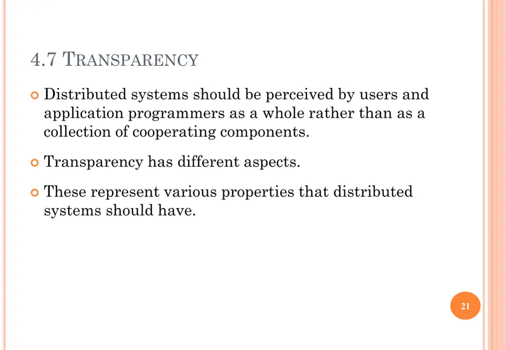 4 7 t ransparency