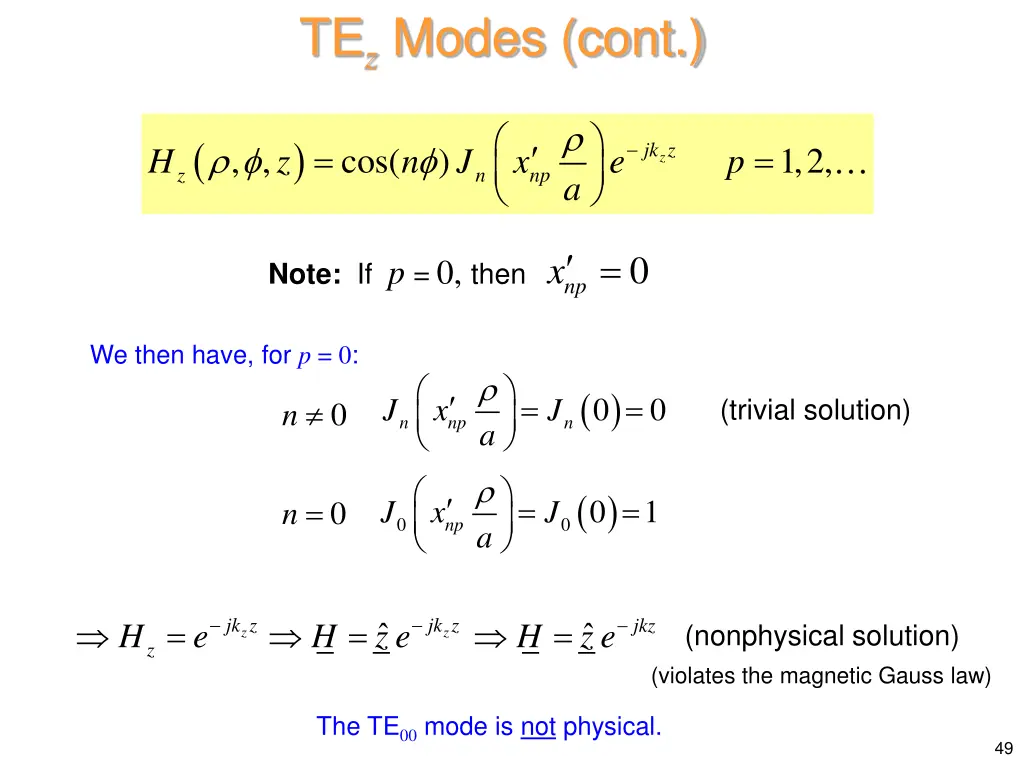 te z modes cont 9