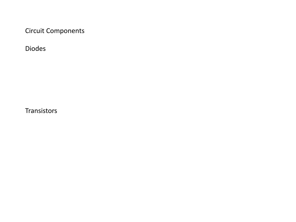 circuit components
