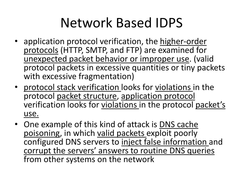 network based idps 3