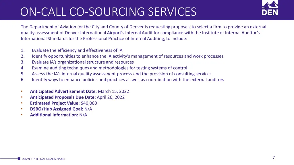 on call co sourcing services