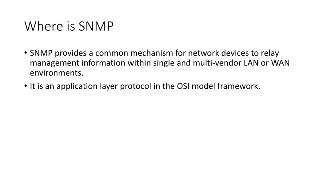 where is snmp 1
