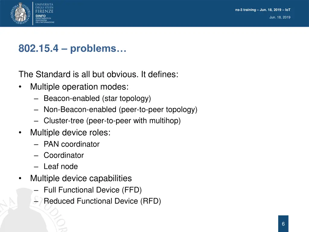 ns 3 training jun 18 2019 iot 4