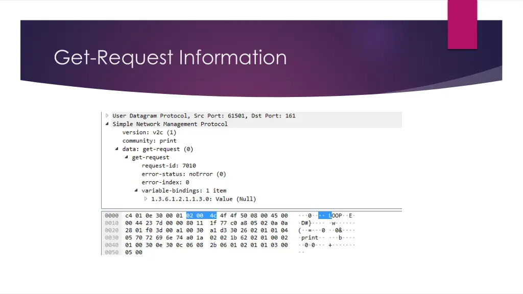 get request information