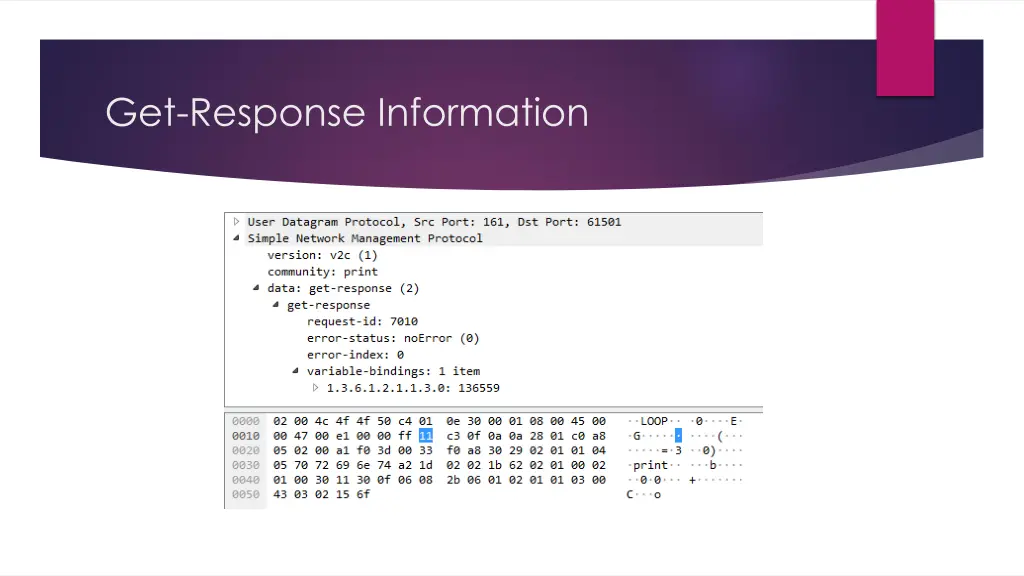 get response information