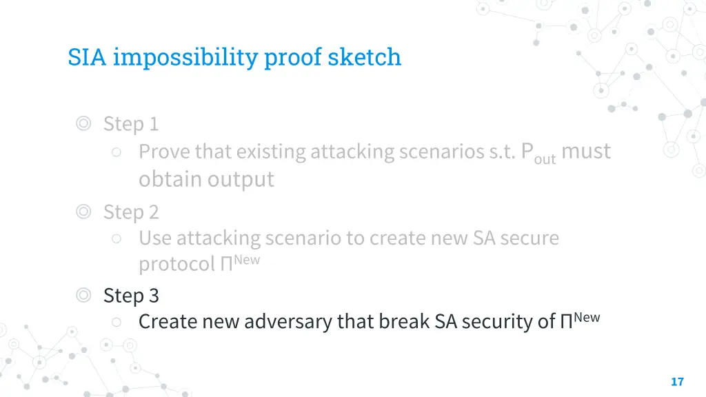 sia impossibility proof sketch 2