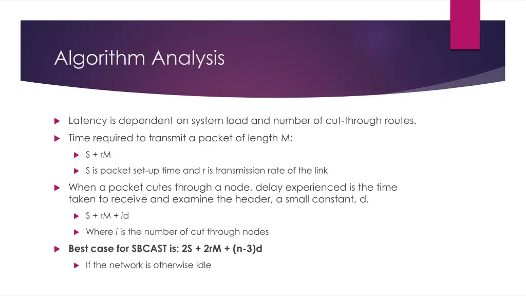 algorithm analysis