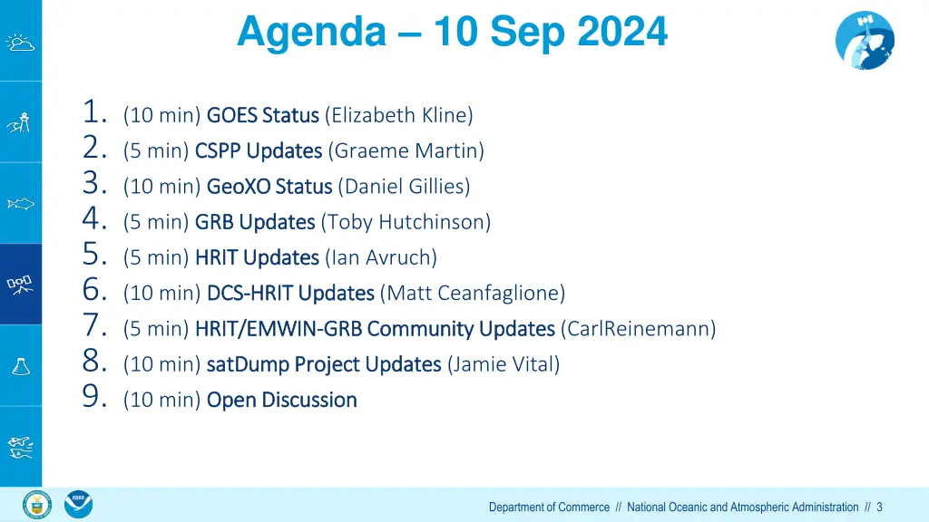 agenda 10 sep 2024