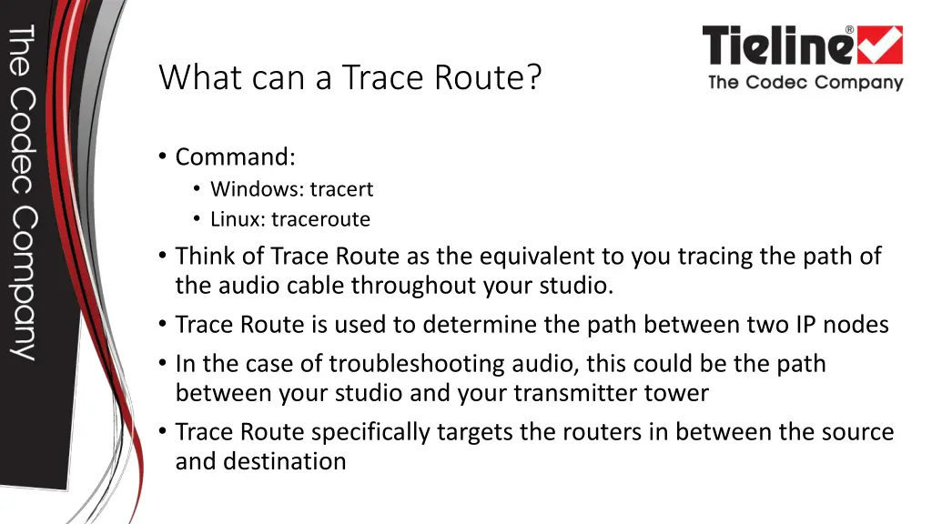 what can a trace route