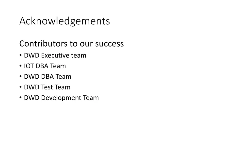acknowledgements