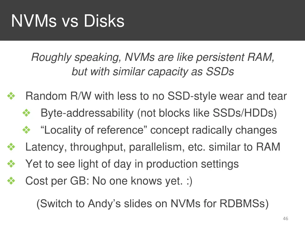nvms vs disks