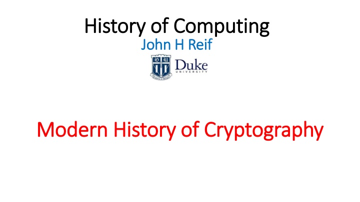 history of computing history of computing john