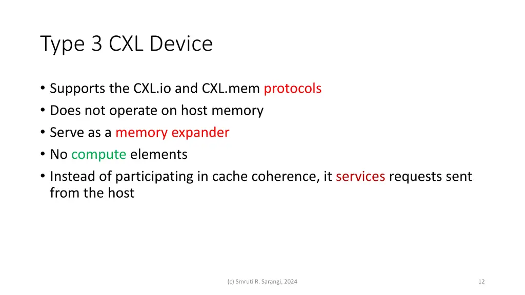 type 3 cxl device