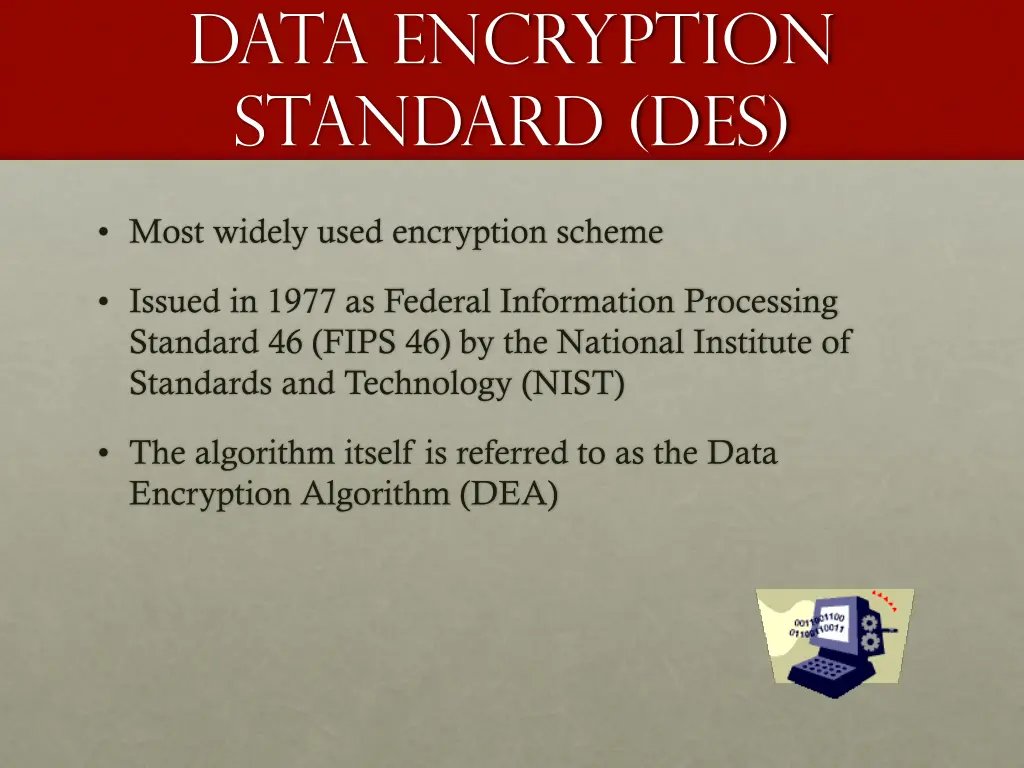 data encryption standard des