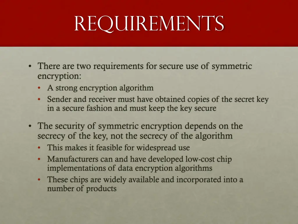 requirements
