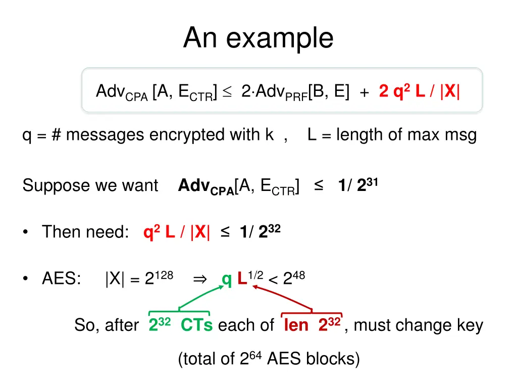 an example 1