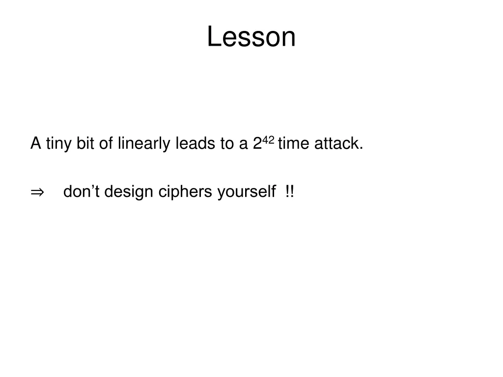 lesson