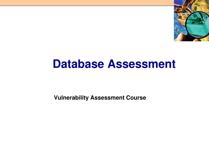 database assessment