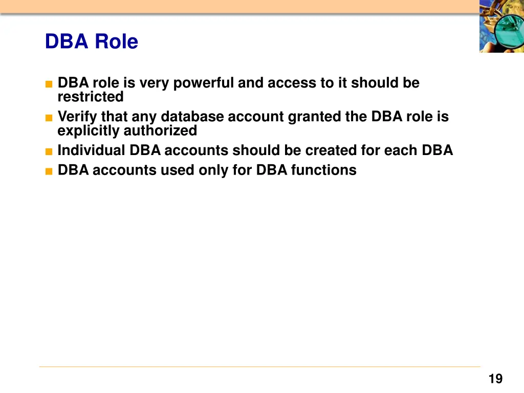 dba role