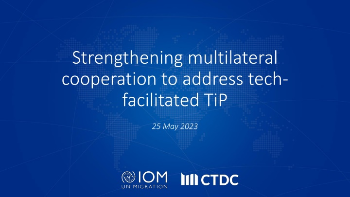strengthening multilateral cooperation to address