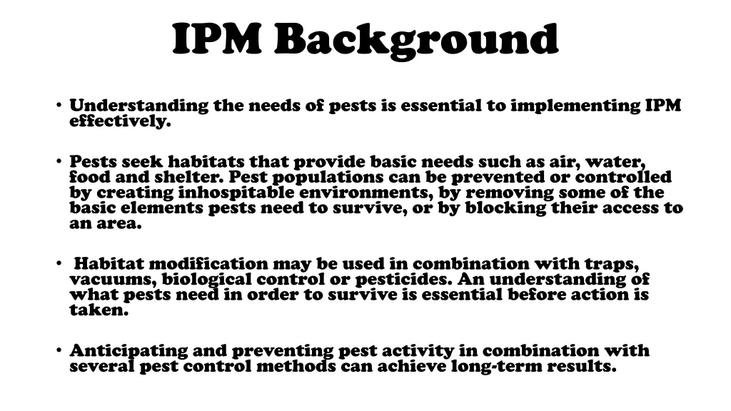 ipm background