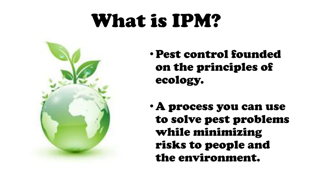 what is ipm