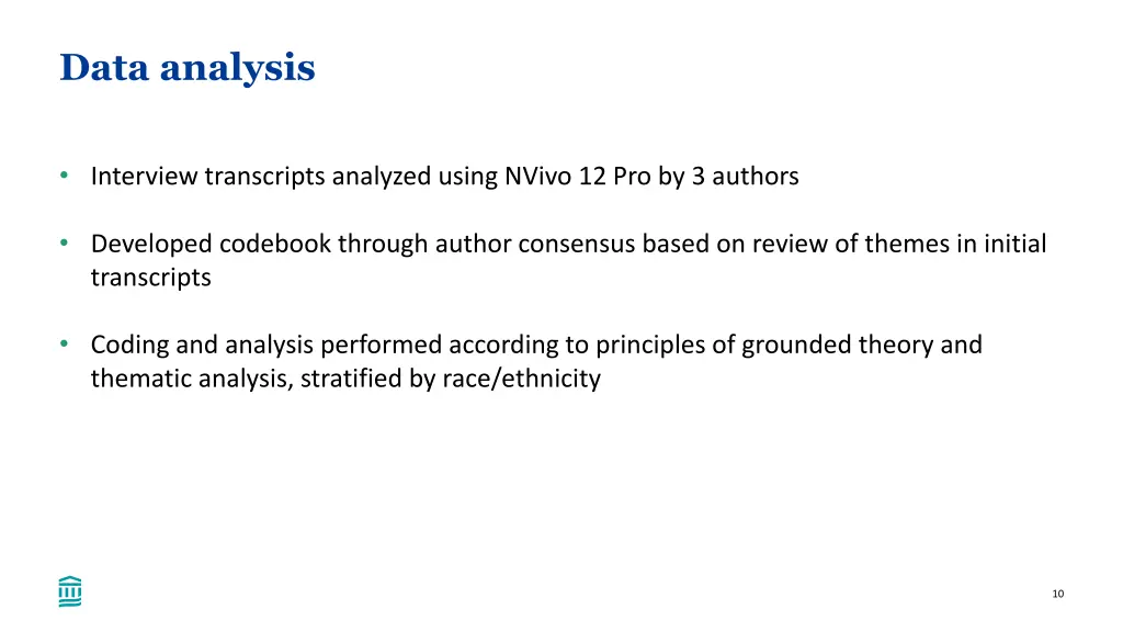 data analysis