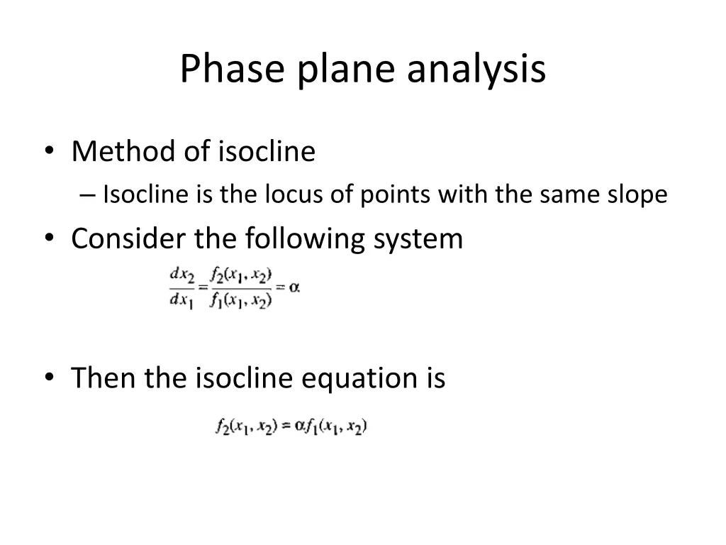 phase plane analysis 4