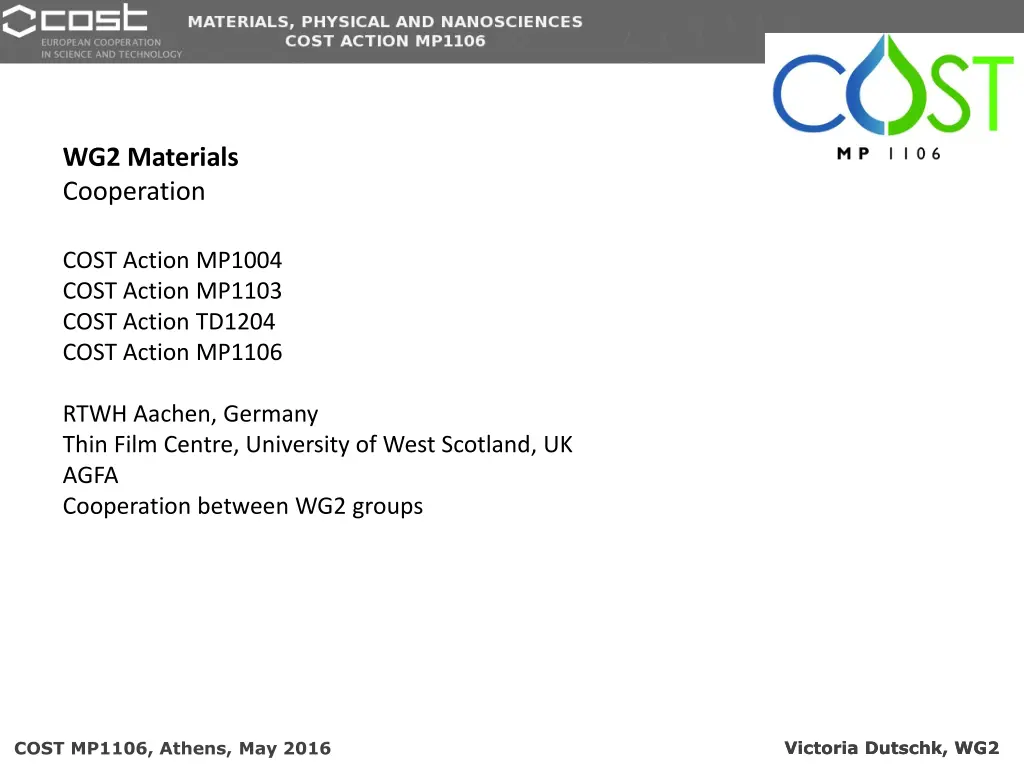 wg2 materials cooperation