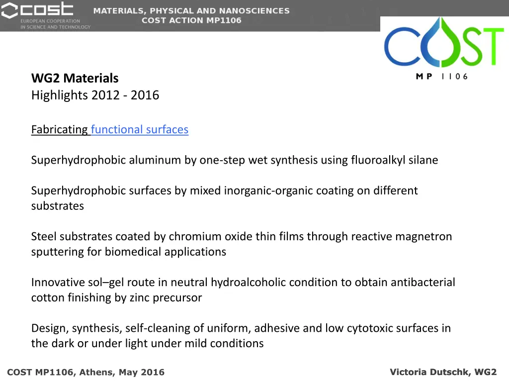 wg2 materials highlights 2012 2016 4