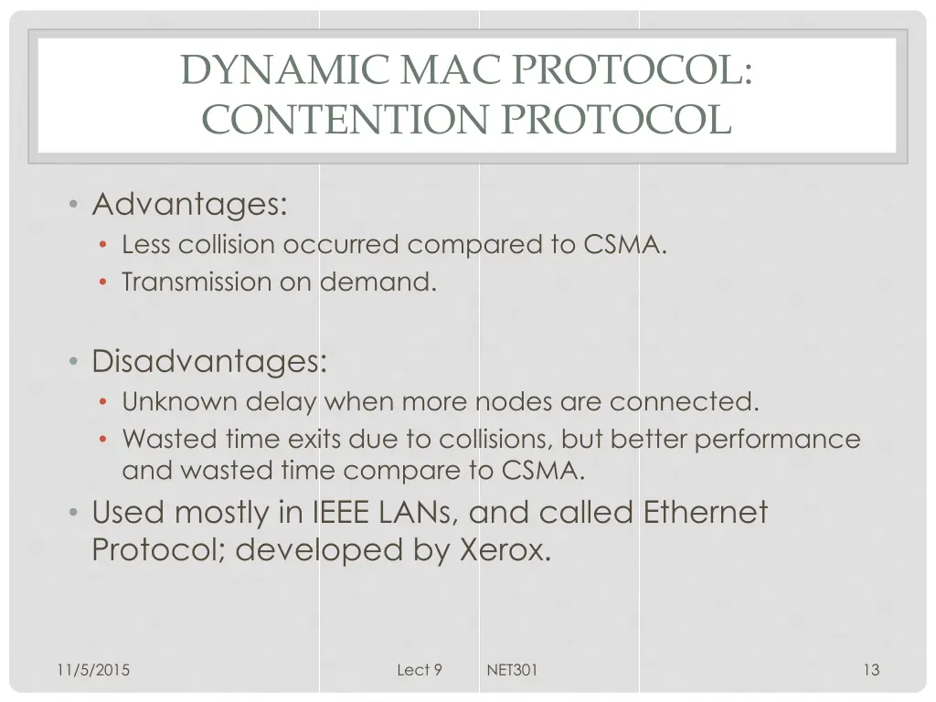 dynamic mac protocol contention protocol 10
